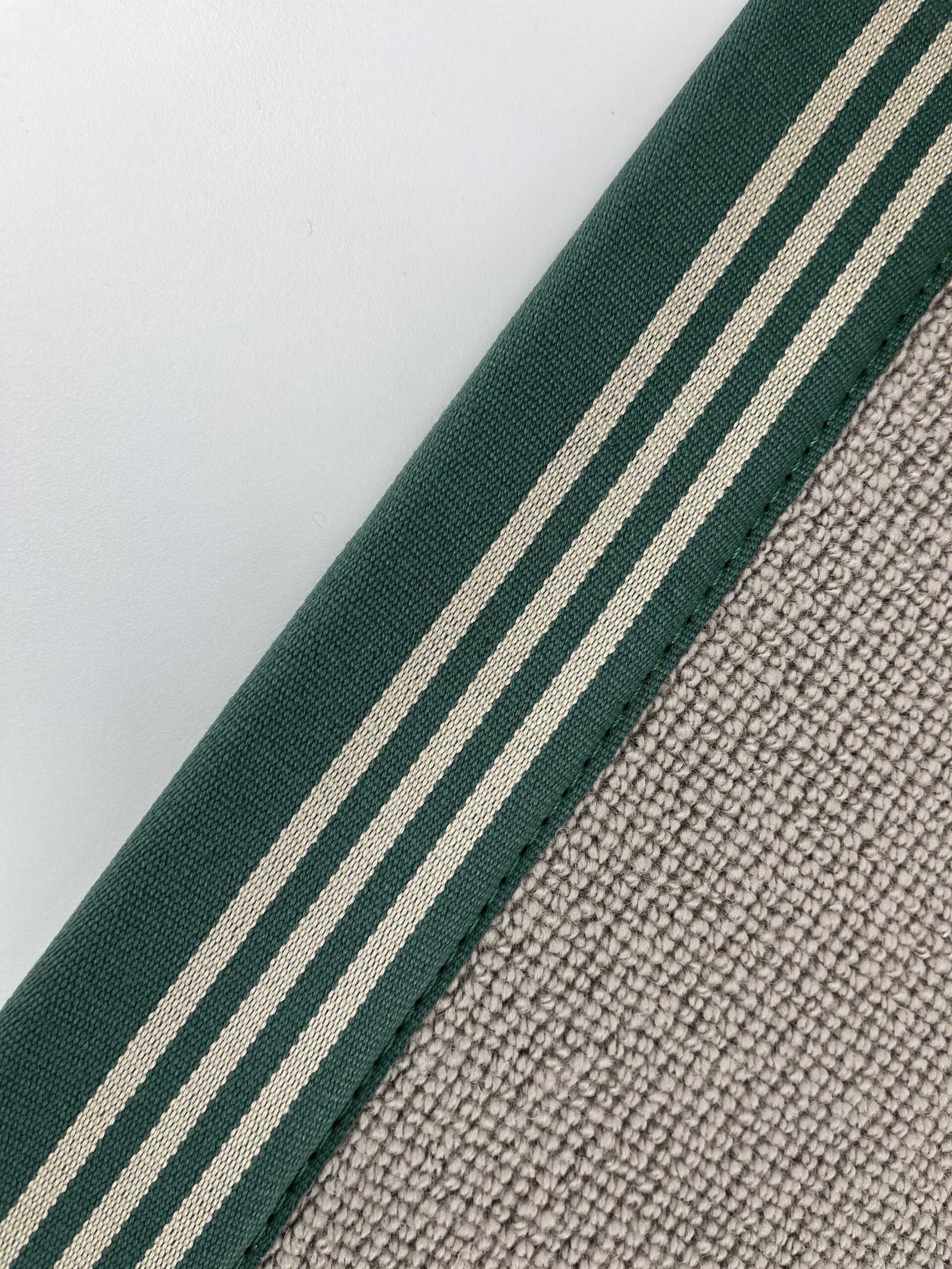 2009 carpet binding tape - green - Off The Loom
